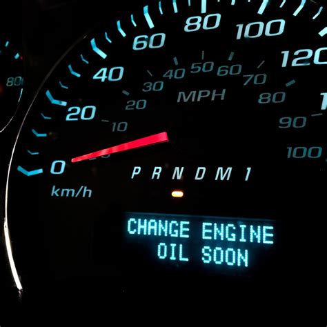 how do i reset oil change light