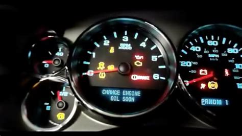 how to reset change oil light on chevy silverado