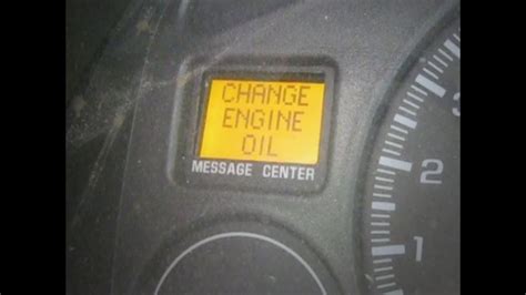 how to reset oil change light on 2002 chevy silverado